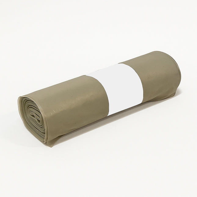 Sacchetti Immondizia Resistenti T.500 Ambra e Neri | Varie Misure 55x65, 70x110, 90x120 cm | Confezioni da 7, 10 o 15 Pezzi Ambra 1 confezione D&D Casalinghi