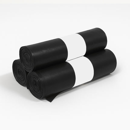 Sacchetti Immondizia Resistenti T.500 Ambra e Neri | Varie Misure 55x65, 70x110, 90x120 cm | Confezioni da 7, 10 o 15 Pezzi Nero 3 Confezioni D&D Casalinghi