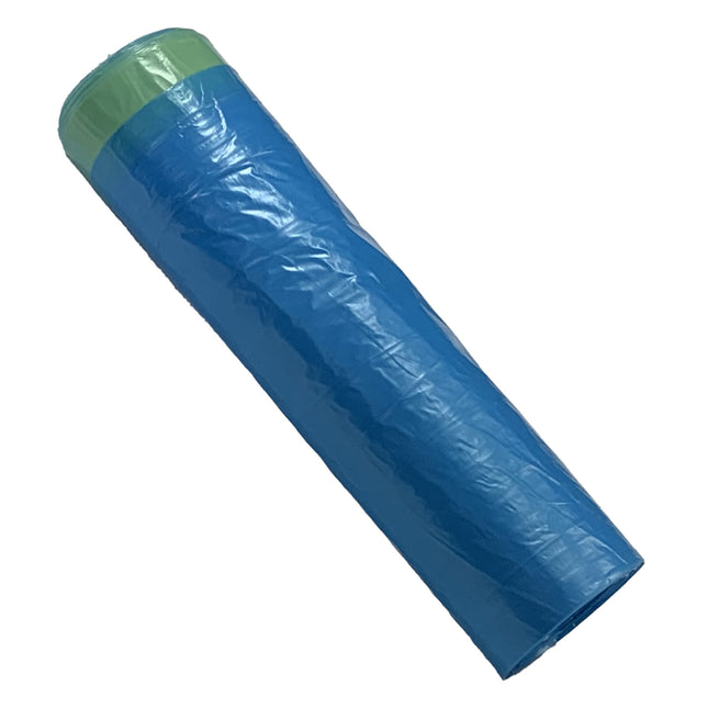 Ecoplast Sacchetto Immondizia Blu Cm.70x75 Cf.15 Pz. X Ecologic Ecop Manici Raccolta Differenziata Ecoplast