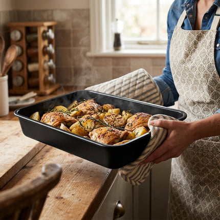 Teglia Forno Vulcania Antiaderente Professionale – Teglie e Piatti per Friggitrice ad Aria