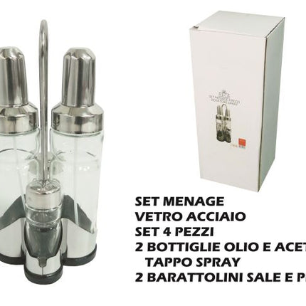 Arca SET MENAGE CONF. 4 PZ. TAPPO SPRAY Arca