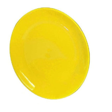 PIATTO CERAMICA PIANO CM.26 GIALLO Arca
