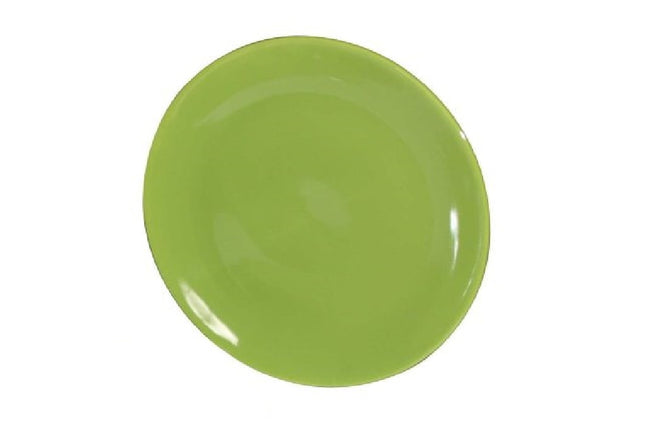 PIATTO CERAMICA PIANO CM.26 VERDE Arca