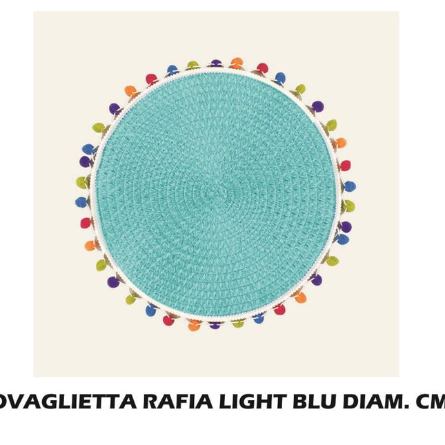 Arca SOTTOPIATTO LIGHT BLU DIAM. CM.38 Arca