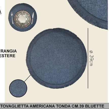 Arca TOVAGLIETTA AMERICANA TONDA CM.39 BLUETTE Arca