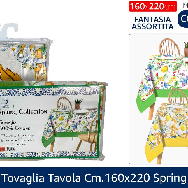 Arca TOVAGLIA TAVOLA CM.160X220 SPRING Arca