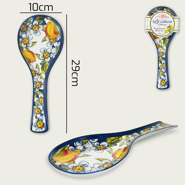 Poggiamestolo Melamina Cucina Ordinata Antigoccia Design Limoni Costiera Arca
