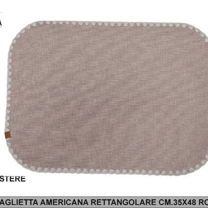 Arca TOVAGLIETTA AMERICANA RETT.RE CM.35X48 ROSA Arca