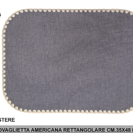 Arca TOVAGLIETTA AMERICANA RETT.RE CM.35X48 BLU Arca