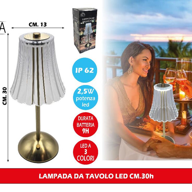 Arca LAMPADA DA TAVOLO LED CM.30h Arca