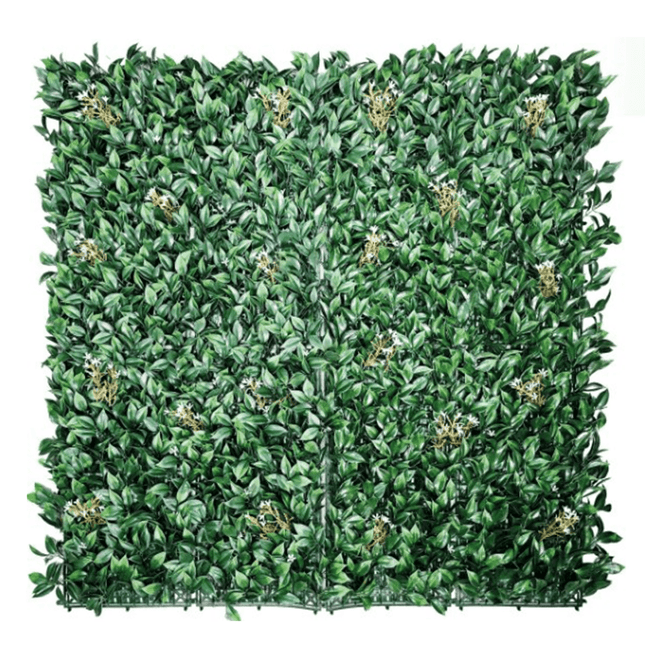 Arella Gelsomino Artificiale 1x1 m – Siepe Sempreverde Decorativa Biacchi