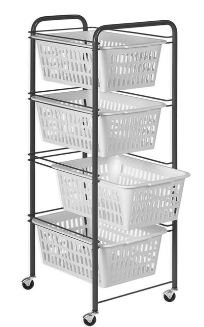 Carrello Portafrutta 4 Cestelli Siena