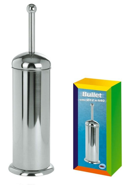 Portascopino Bullet (Shiny) Inox-8001579960513