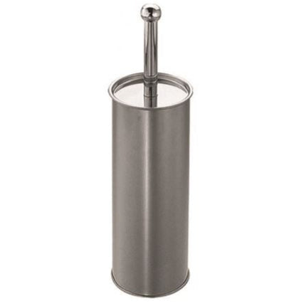 Portascopino Acciaio Satinato Plain Cm.10X38H-8001579960582