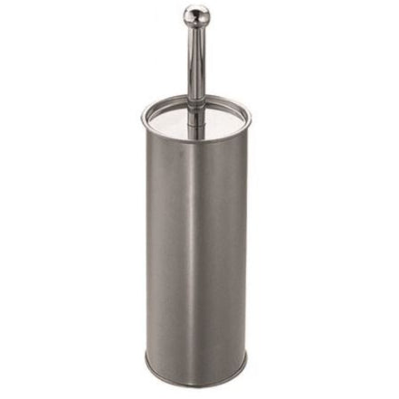 Portascopino Acciaio Satinato Plain Cm.10X38H-8001579960582