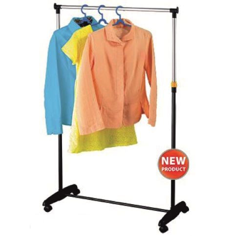 Stand Appendiabiti Elk Cm.80x42x95/165h Design Moderno E Funzionale Doppio E Singolo