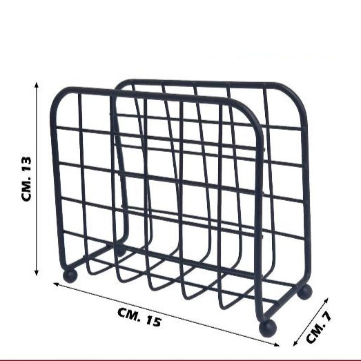 Portatovaglioli Black Globe e Slim Cromato in Design Verticale e Classico