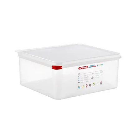 Contenitore Araven Gastronorm Per Alimenti Ermetico Doppia Guarnizione Apertura Semplice