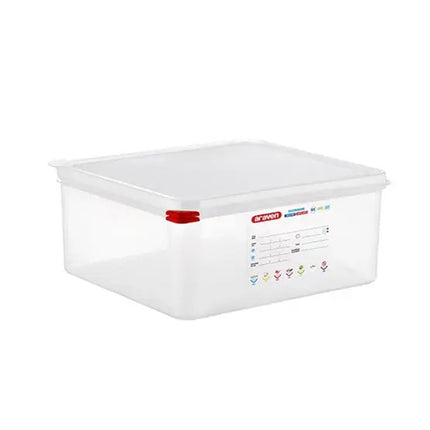 Contenitore Araven Gastronorm Per Alimenti Ermetico Doppia Guarnizione Apertura Semplice Araven