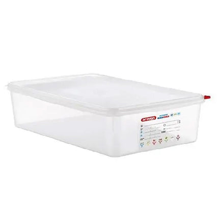 Contenitore Araven Gastronorm Per Alimenti Ermetico Doppia Guarnizione Apertura Semplice Araven