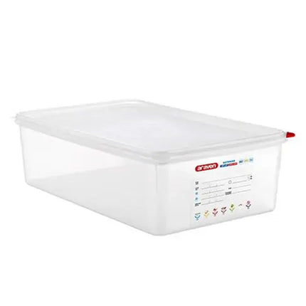 Contenitore Araven Gastronorm Per Alimenti Ermetico Doppia Guarnizione Apertura Semplice
