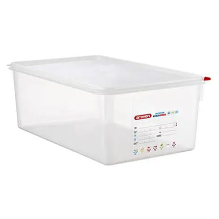 Contenitore Araven Gastronorm Per Alimenti Ermetico Doppia Guarnizione Apertura Semplice