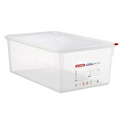 Contenitore Araven Gastronorm Per Alimenti Ermetico Doppia Guarnizione Apertura Semplice Araven