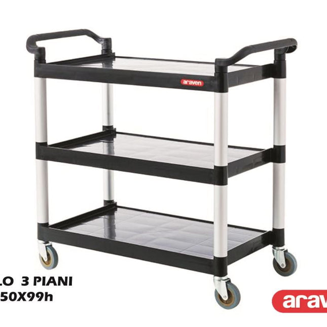 Service Trolley 3 Shelves-8411777612174