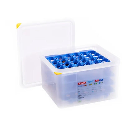 Contenitore per Uova Araven GN 2/3 35.4X32.5X20h + 4 Portauova 30 Posti - Sicurezza Alimentare, Conservazione, Cucina professionale