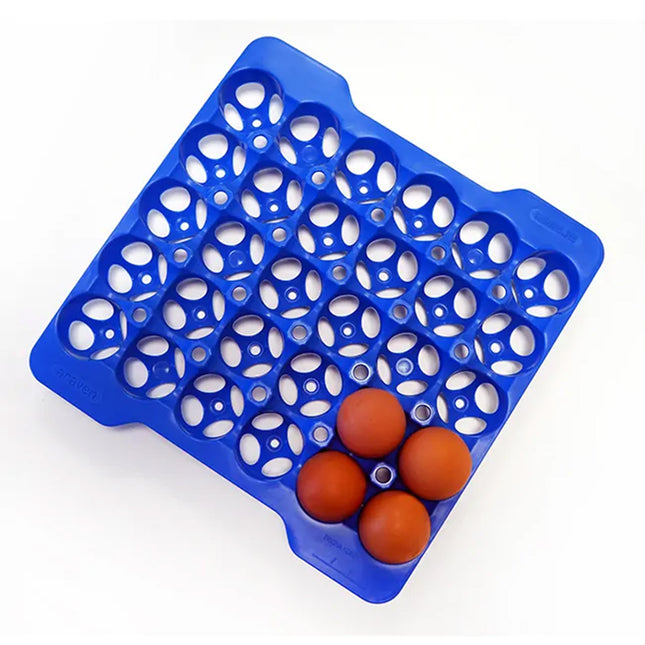 Set Vassoi Portauova Araven Gastronorm GN 2/3 - 4 x 30 Uova - Conservazione uova Salvaspazio Impilabile