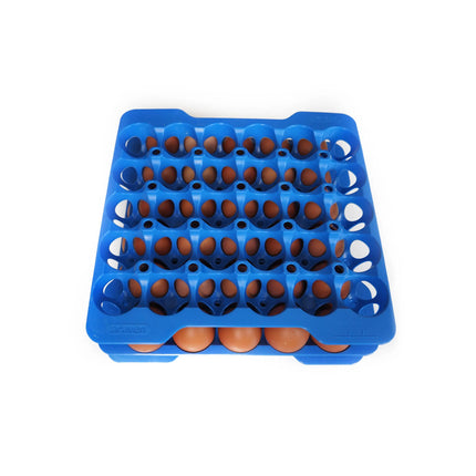 Set Vassoi Portauova Araven Gastronorm GN 2/3 - 4 x 30 Uova - Conservazione uova Salvaspazio Impilabile