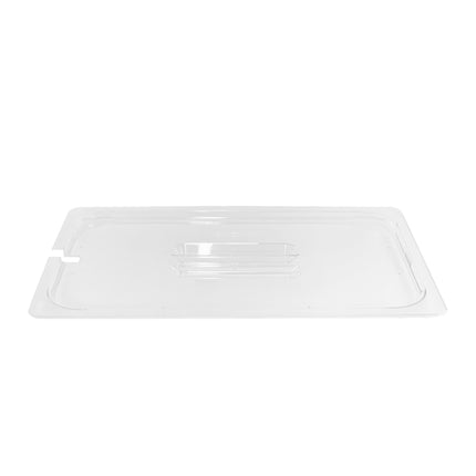 Coperchio Universale da Appoggio GN 1/1 con Tacca per Utensili, Compatibile con Vassoi GastroNorm, Maniglia Ergonomica, Protezione Contro Contaminazioni per Buffet e Vetrine