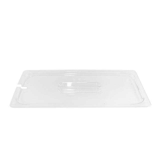 Coperchio Universale da Appoggio GN 1/1 con Tacca per Utensili, Compatibile con Vassoi GastroNorm, Maniglia Ergonomica, Protezione Contro Contaminazioni per Buffet e Vetrine