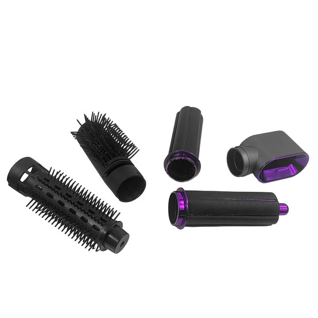 Multi-Styler Capelli 5 in 1 Asciugacapelli Volumizzante Modellatore Multifunzione con 5 Accessori Intercambiabili Tecnologia Anticrespo in ABS D&D Casalinghi