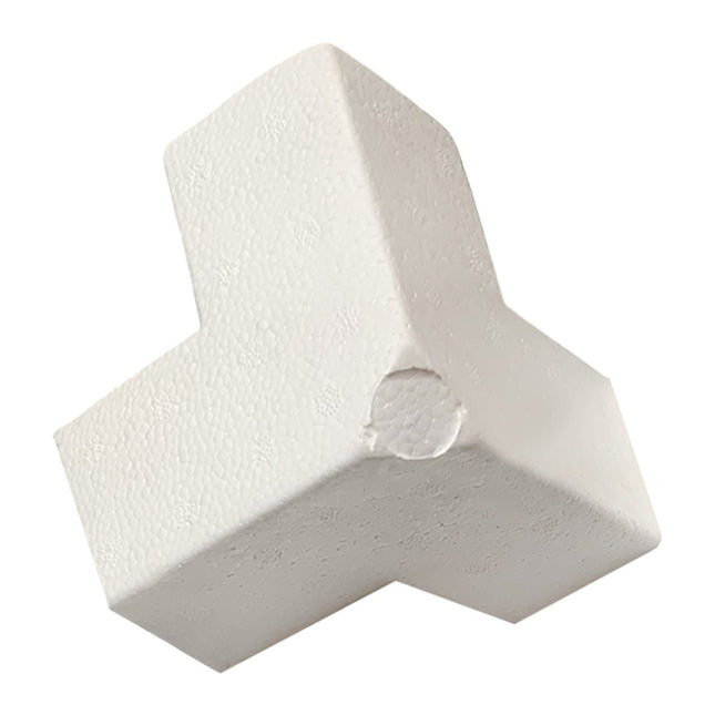 Casalinghi Sicignano Angolari 3 Vie EPS Polistirolo 11x11x11 cm Bianchi per Imballaggi e Trasporto Casalinghi Sicignano