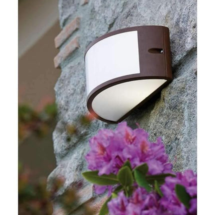 Applique Mezzaluna Moderna Lampada Da Parete Per Esterno Grigio