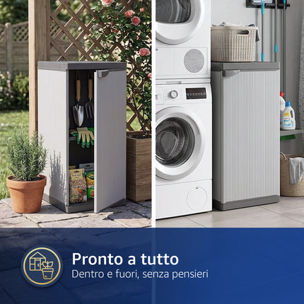 MONGARDI ARMADIO 2 PIANI/4 PIANI 1 ANTA Mongardi