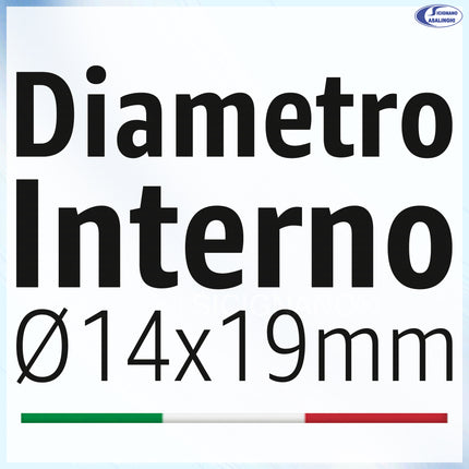 Tubo irrigazione antigelo PVC cristallo 14x19 mm trasparente Made in Italy – rotolo 15 m o 25 m Casalinghi Sicignano