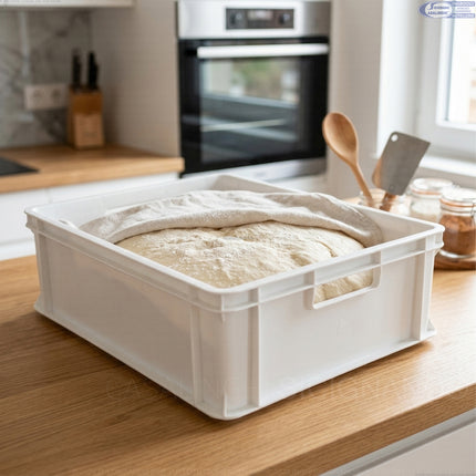 Cassetta Service Giganplast Piena/Forata | Contenitore Alimentare Professionale MOCA in Polietilene per Impasti, Cella e Freezer | Lavabile in Lavastoviglie - Made in Italy Giganplast