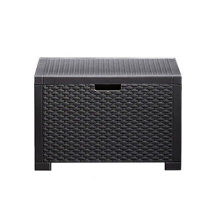Bica Salotto Da Giardino Completo Nebraska Set Divano + Tavolino + 2 Poltrone Da Esterni Con Finitura Effetto Rattan