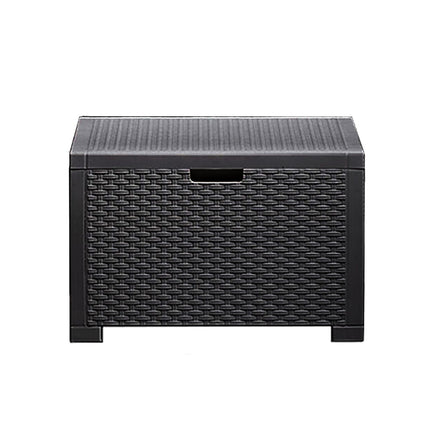 Bica Salotto Da Giardino Completo Nebraska Set Divano + Tavolino + 2 Poltrone Da Esterni Con Finitura Effetto Rattan