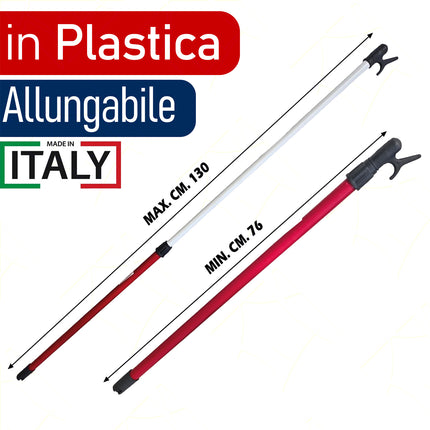 Bronzo Asta Appendiabiti Allungabile In Bronzo: Pratica E Resistente (76-130Cm)
