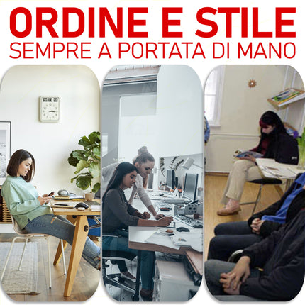 Cestino Gettacarta In Plastica Resistente - Diametro 32 Cm, Colori Assortiti, Design Versatile Per Casa E Ufficio Bronzo