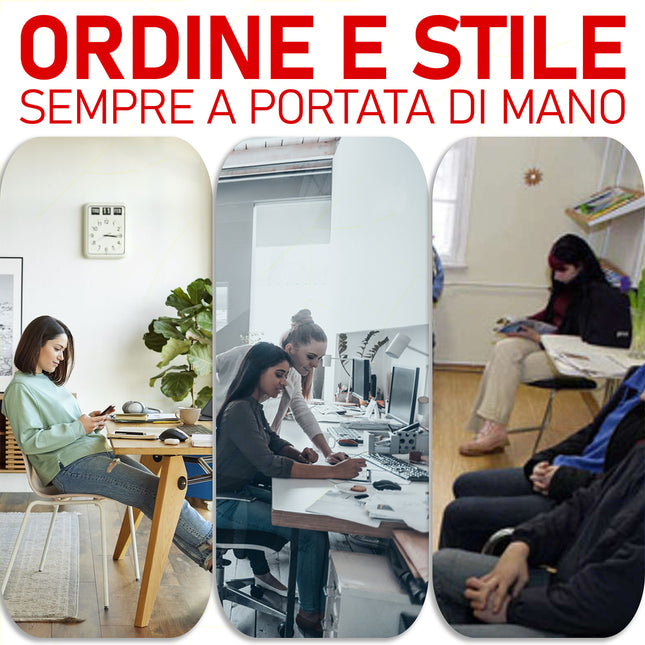 Cestino Gettacarta In Plastica Resistente - Diametro 32 Cm, Colori Assortiti, Design Versatile Per Casa E Ufficio Bronzo