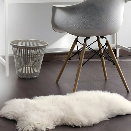 Cestino Gettacarta In Plastica Resistente - Diametro 32 Cm, Colori Assortiti, Design Versatile Per Casa E Ufficio Bronzo