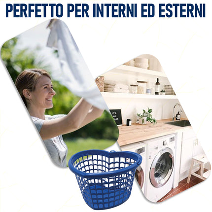 Cestino Porta Mollette A Forma Di Cuore In Plastica, Per Uso Domestico E Lavorativo, Colori Assortiti, Pratico E Funzionale Bronzo