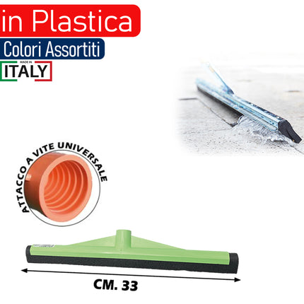 Spingiacqua Universale, Plastica, Colorazioni Assortite, Made in Italy | Misure 33cm / 44cm / 55cm 33 cm Grand House