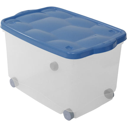 Salvaspazio Storage Box con Coperchio Varie Dimensioni Colori Assortiti