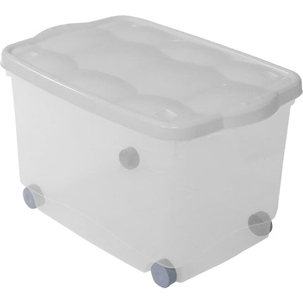 Salvaspazio Storage Box con Coperchio Varie Dimensioni Colori Assortiti