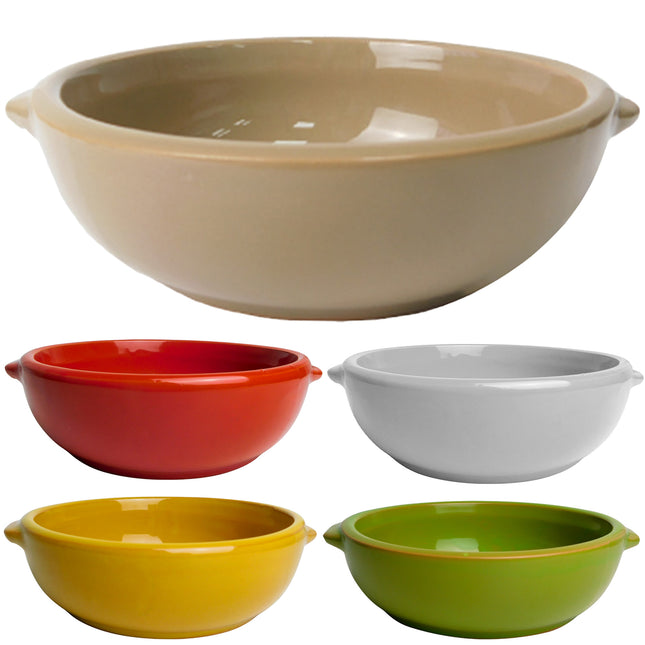Benegiamo Set 6 Tegami Tegamini In Terracotta Ciotola Per Fornello A Gas Forno Da Ø 15 Cm